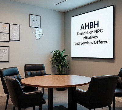 At AHBH Foundation NPC, we're dedicated to creating a lasting impact in our communities through a multifaceted approach that addresses the diverse needs of individuals and families. Our initiatives are designed to empower vulnerable groups, promote socioeconomic growth, and foster a culture of wellness, inclusivity, and environmental sustainability. From providing access to education, healthcare, and technology to supporting community development, promoting gender equality, and preserving cultural heritage, our comprehensive programs aim to uplift and transform lives. With a focus on holistic support, we offer professional counseling, trauma support, and spiritual mentorship, while also advocating for human rights and responsibilities. By partnering with communities and organizations, we strive to make a meaningful difference in the lives of those we serve, cultivating a brighter future for generations to come.