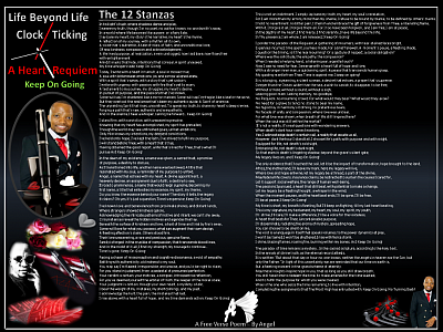 Join the vibe: follow Angel’s journey, share the message, and let the poem spark your own purpose. This poem explores twilight, faith, resilience, love, and the paradox of time, moving from shadow to hope. It confronts masks, family, judgment, and a yearning for a legacy of compassion, especially for Africa and social welfare. Key themes: authentic spirit, “life beyond this life,” forgiveness, the Requiem paradox, hope, transformation, and the drive to make an impact. The refrain “Keep On Going!” urges us to keep pushing — as long as you still draw breath, keep going on regardless of the circumstances, even when facing depression, trauma, or any dark moment, refuse to surrender to death.